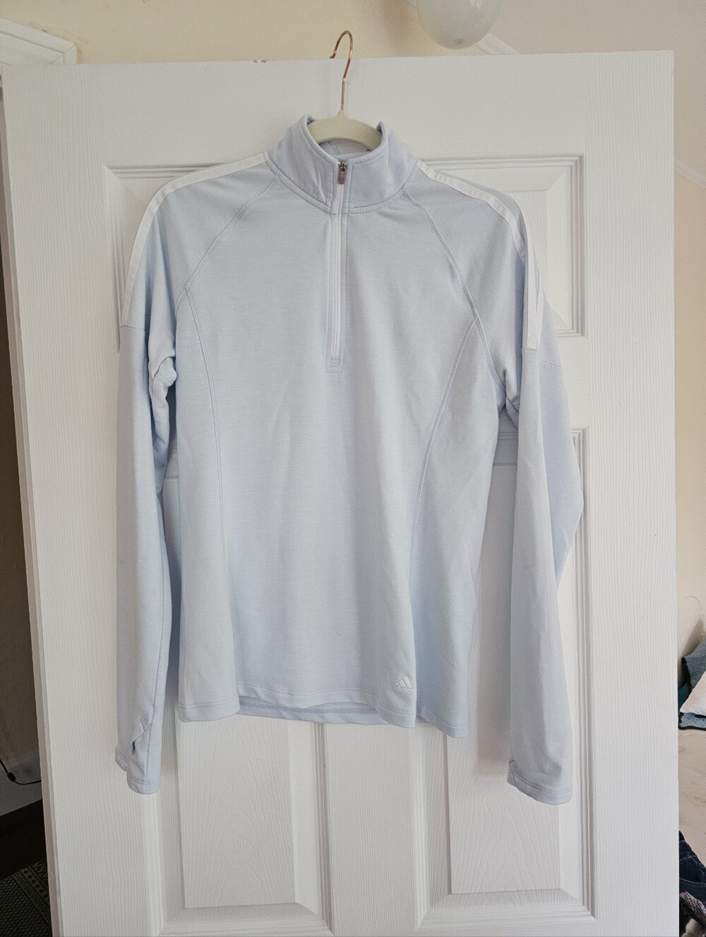 Adidas Half Zip Long sleeve Top